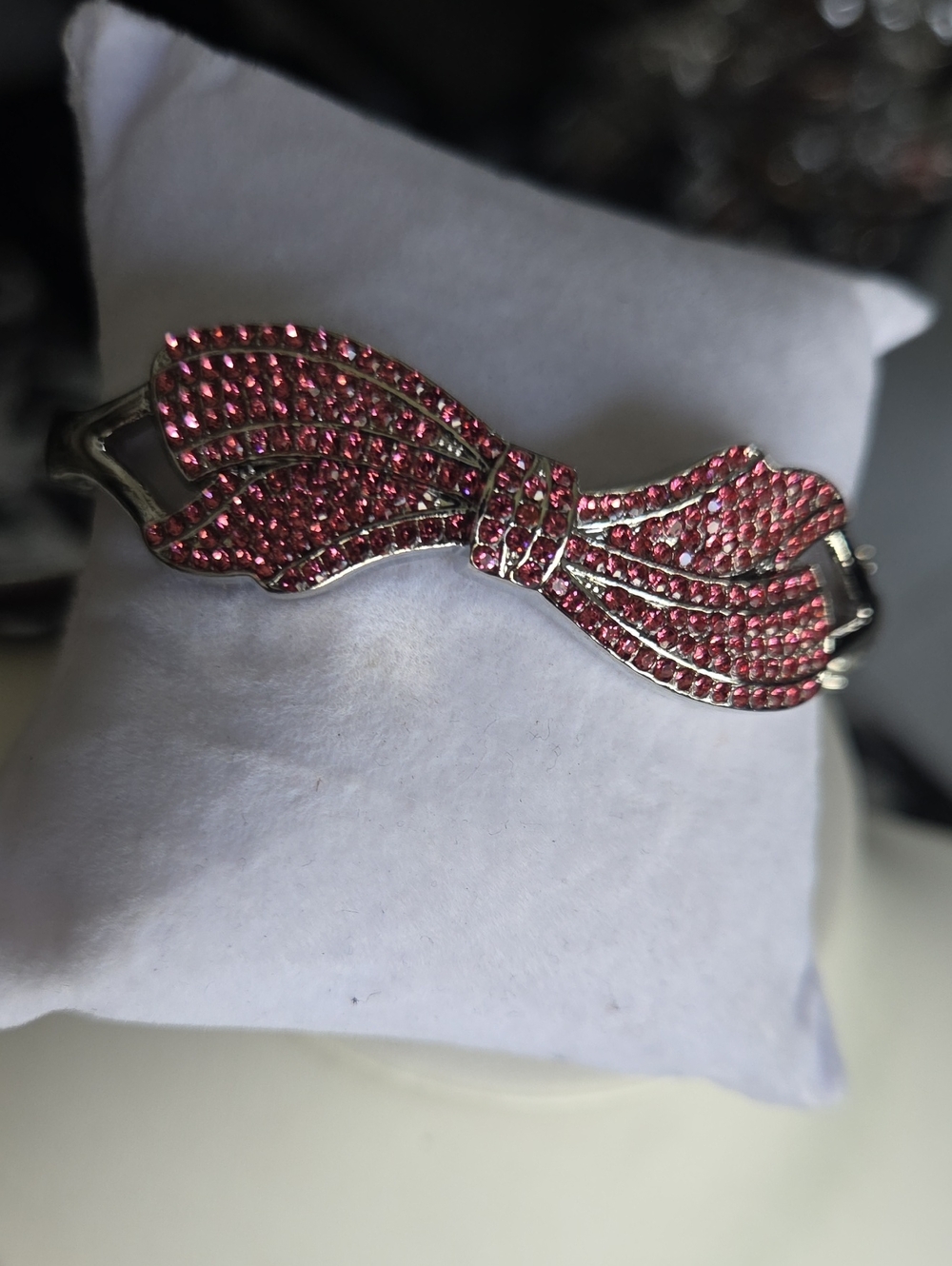 Paparazzi Blissful Bow Pink Bracelet NWT